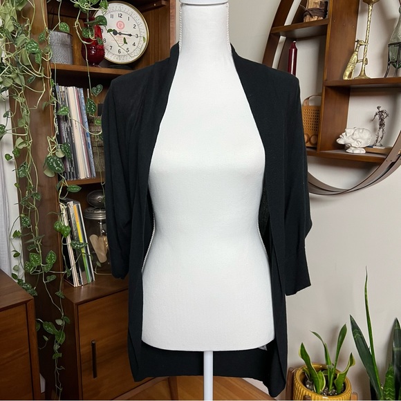 Black Lightweight Shrug/Shawl! - Picture 3 of 9